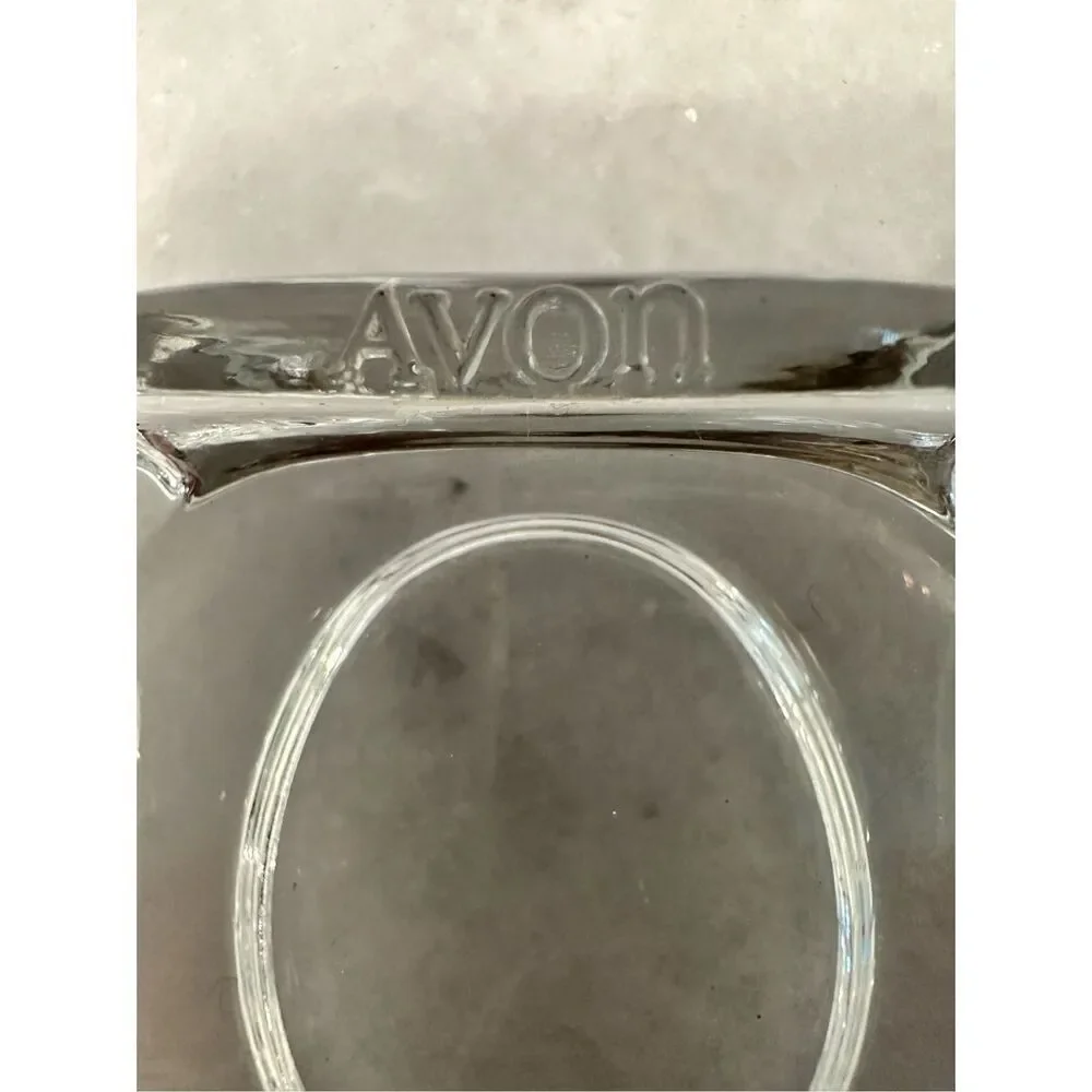 Vintage 1983 Avon Glass Paperweight MOM